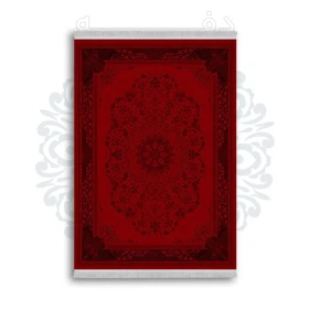 *جدید* فرشینه از جنس پارچه شانل مخمل ترک طرح فانتزی برند دفه کد 132