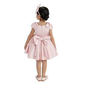 پیراهن مجلسی دخترانه طرح لوزی pamina