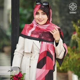 روسری نخ پنبه لوریا