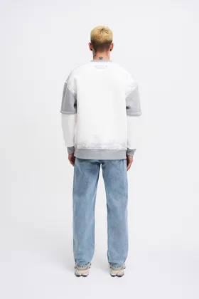 سویشرت دولایه اکرو مردانه M3549