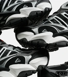 کفش کتانی مردانه و زنانه مشکی طوسی ADIDAS performance x9000l4