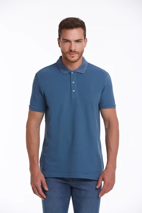 تیشرت یقه پولو مردانه hatemoglu