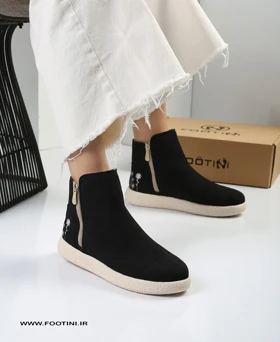 نیم بوت زنانه گلدوزی RZM