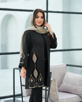 مانتو گلدوزی ماهرخ کد 2613