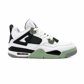 کفش و کتانی مردانه ساق‌دار مدل جردن NIKE AIR JORDAN 4 سفید پاستیلی کد 2398