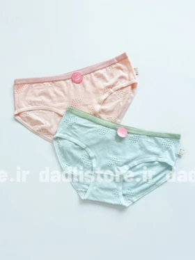 شورت اسلیپ نخ پنبه عروسکی پارچه طرح دار