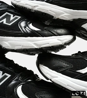 کفش کتانی مردانه و زنانه مشکی NEW BALANCE 530 مدل 4698