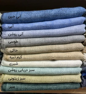 شال لینن طرحدار شاین 20635