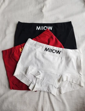 شورت نیم پا نخ پنبه برند MLLOW کد: 4000