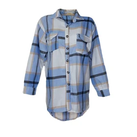 شکت زنانه پاییزه چهارخونه پشمی