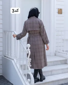 پالتو بلند پاییزه کد 2193