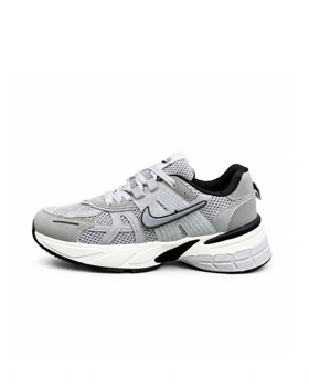 کتانی خارجی ست زن و مرد مدل نایکی طوسی Nike V2K
