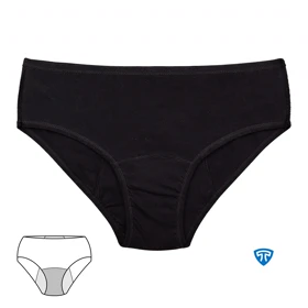 شورت پد تاپیک بسته 6 عددی مشکی