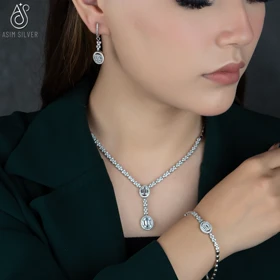 نیم ست نقره آدلی