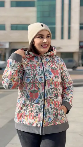 سویشرت طرح‌دار