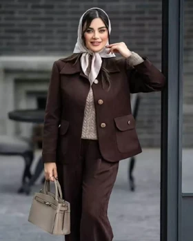 مانتو شلوار عیدانه سیندرلا