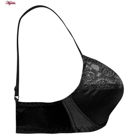 سوتین زنانه پانیذ مشکی کد 66366-5