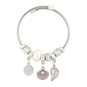 دستبند پاندورا مدل صدف