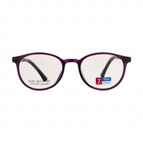 فریم عینک بچگانه زبرا ZEBRA TR106 (شفاف بنفش)
