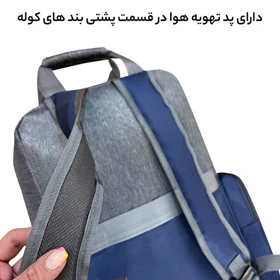 کوله پشتی لوازم کودک و کیف دوشی فوروارد مدل FCLT3340 مجموعه دو عددی