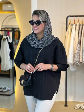 شومیز مشکی 30037
