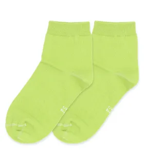 جوراب نیم ساق فانی ساکس ساده طیف سبز کد 800