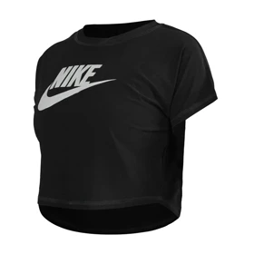 کراپ آستین کوتاه ورزشی زنانه نایک مدل VHD-3C337 مشکی