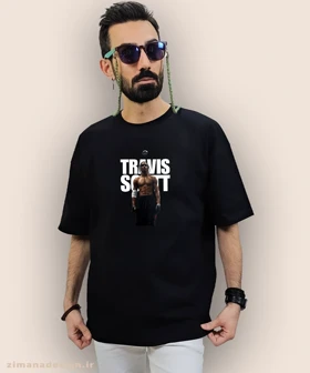تیشرت لش مردانه و زنانه طرح تراویس اسکات کد 947