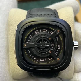 ساعت سون فرایدی کنتوری چهارگوش در 5 رنگ و مدل (مشکی)