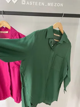 شومیز کرسپو بغل دکمه(SEL)