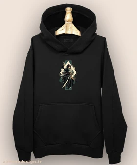 هودی مردانه و زنانه طرح اتک آن تایتان شخصیت ارن نیگر کد 928