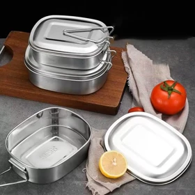 ظرف غذا داخل استیل سایز کوچک