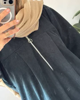 پیراهن مانتویی پاییزه تلما