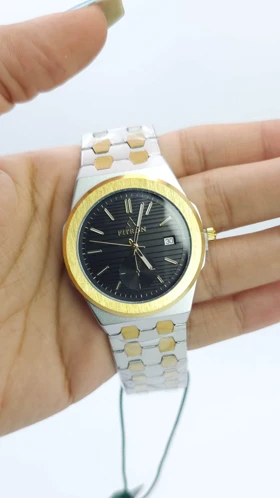 ساعت مچی مردانه فیترون Fitron 6040M با موتور کوارتز ژاپن و تاریخ دار