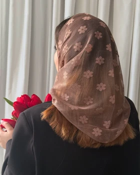 مینی اسکارف شکوفه