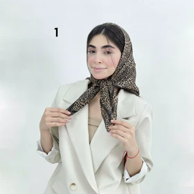 مینی اسکارف پلنگی 1008482