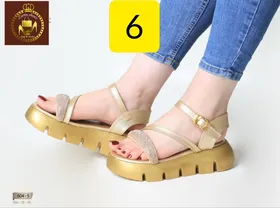 صندل طبی لژدار نگینی زنانه 604-5