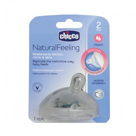 سر شیشه چیکو Chicco Natural Feeling مناسب بالای 2 ماه