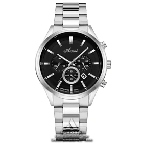 ساعت اکسنت صفحه مشکی Axcent AX180035SK