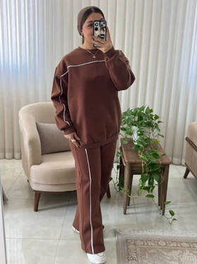 ست زنانه و دخترونه اسپرت زمستونه کد 587