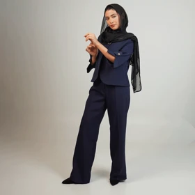 کت کراپ دو دکمه کارتیر