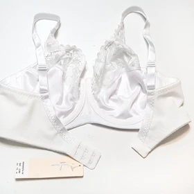 سوتین زنانه شاندرمن فنردار کد 2280-03 سفید