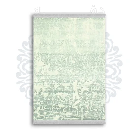 *جدید* فرشینه از جنس پارچه شانل مخمل ترک طرح فانتزی برند دفه کد 1613