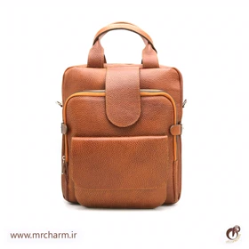 کوله چرم طبیعی اعلا سه کاره mrc1316-35
