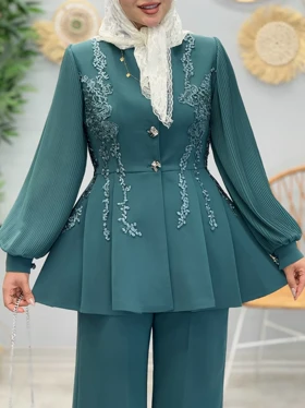 3045-کت و شلوار مزونی دلبر