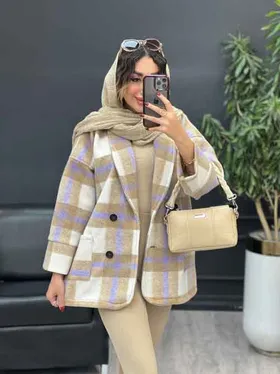 پالتو چهار دکمه دو جیب