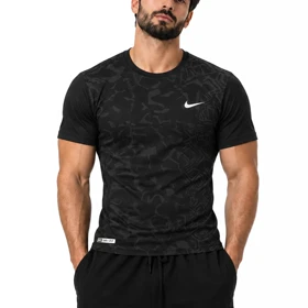 تیشرت ورزشی مردانه نایک مدل Dri Fit-7042 مشکی