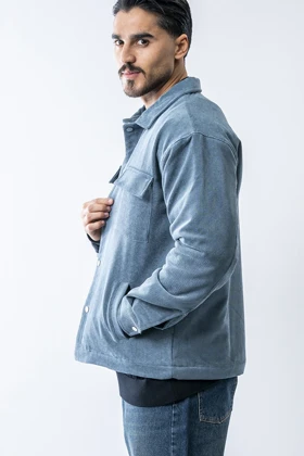 کت مخمل کبریتی مردانه