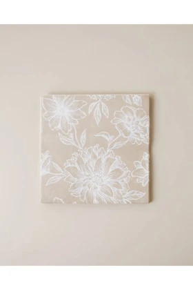 دستمال کاغذی 20 عددی English Home مدل Beige Blossom - بژ