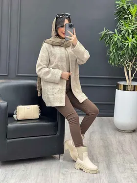 پالتو جلو باز دو جیب